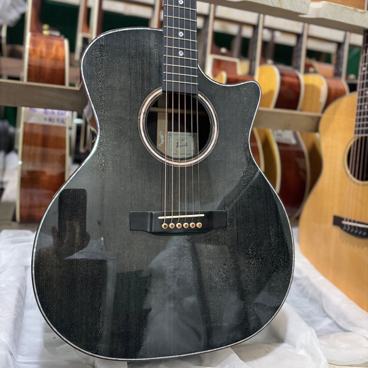 Fivcil S6 Grand Auditorium 41 Inch Acoustic Guitar