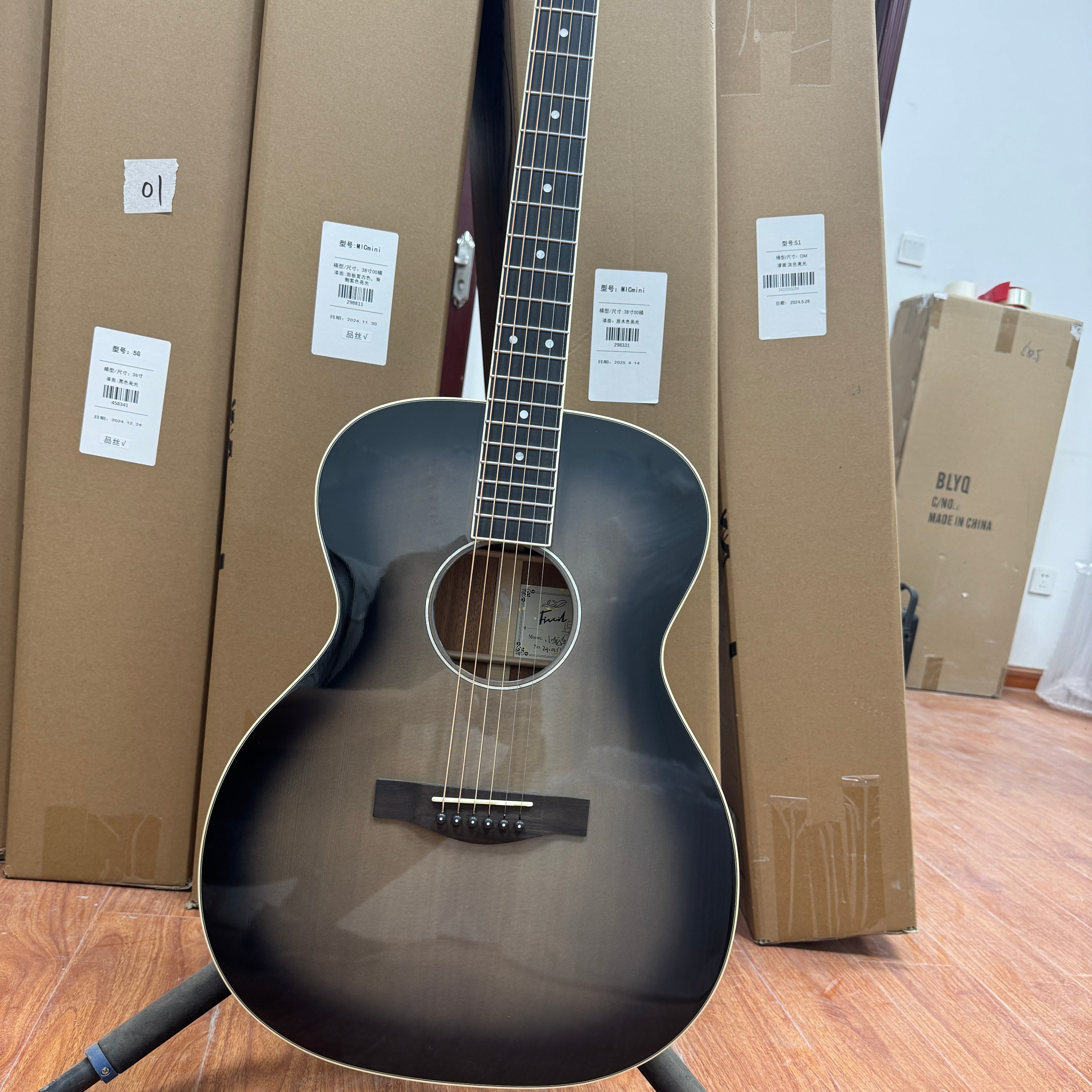Fivcil S1 Orchestra Model 40 Inch Acoustic Guitar