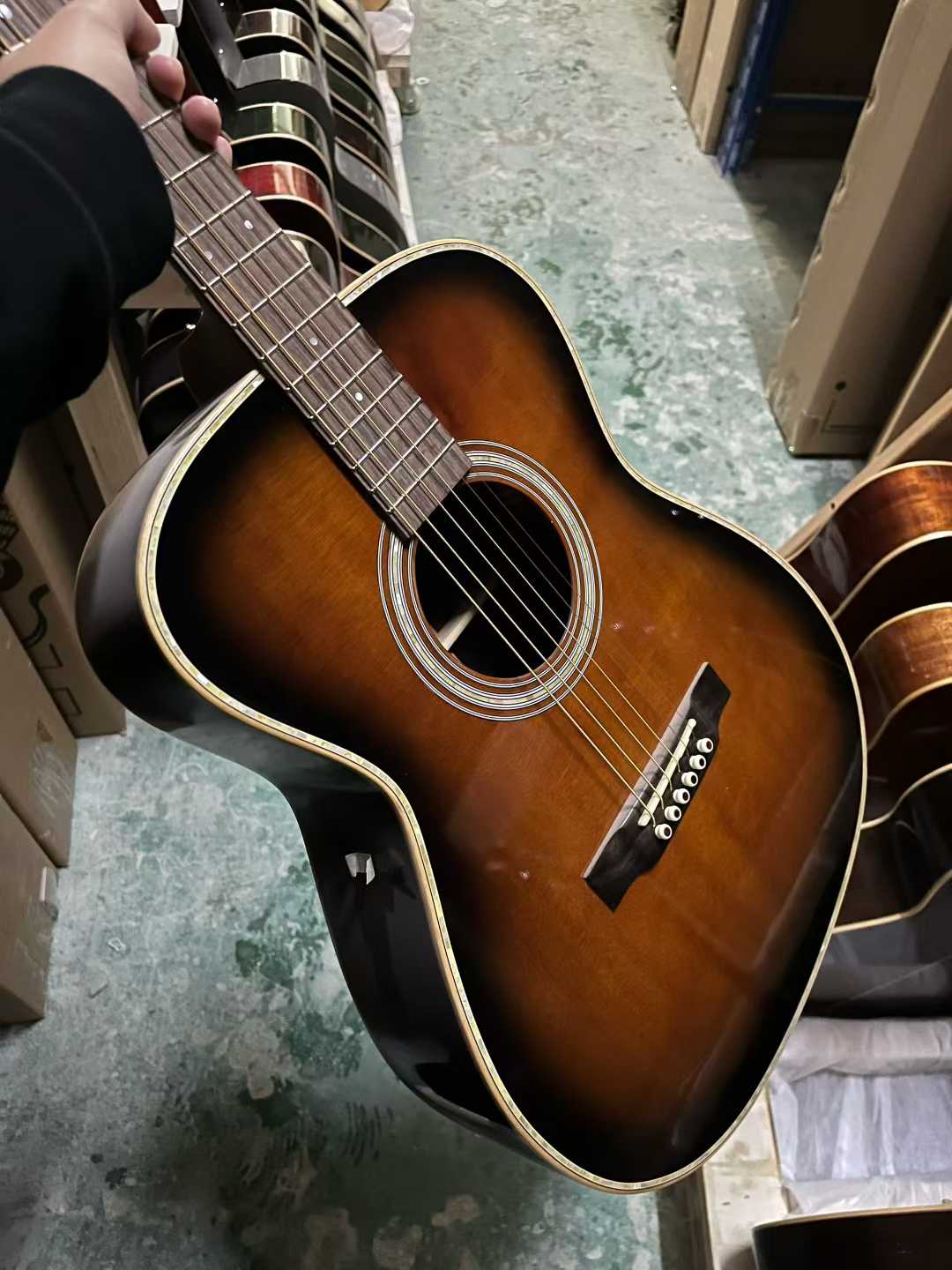 Fivcil MIC-2 Sitka Spruce/Indian Rosewood Acoustic Guitar