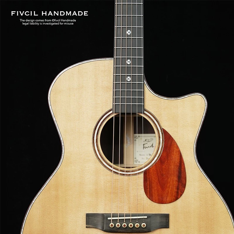 Fivcil Handmade Wood Guitar Pickguard